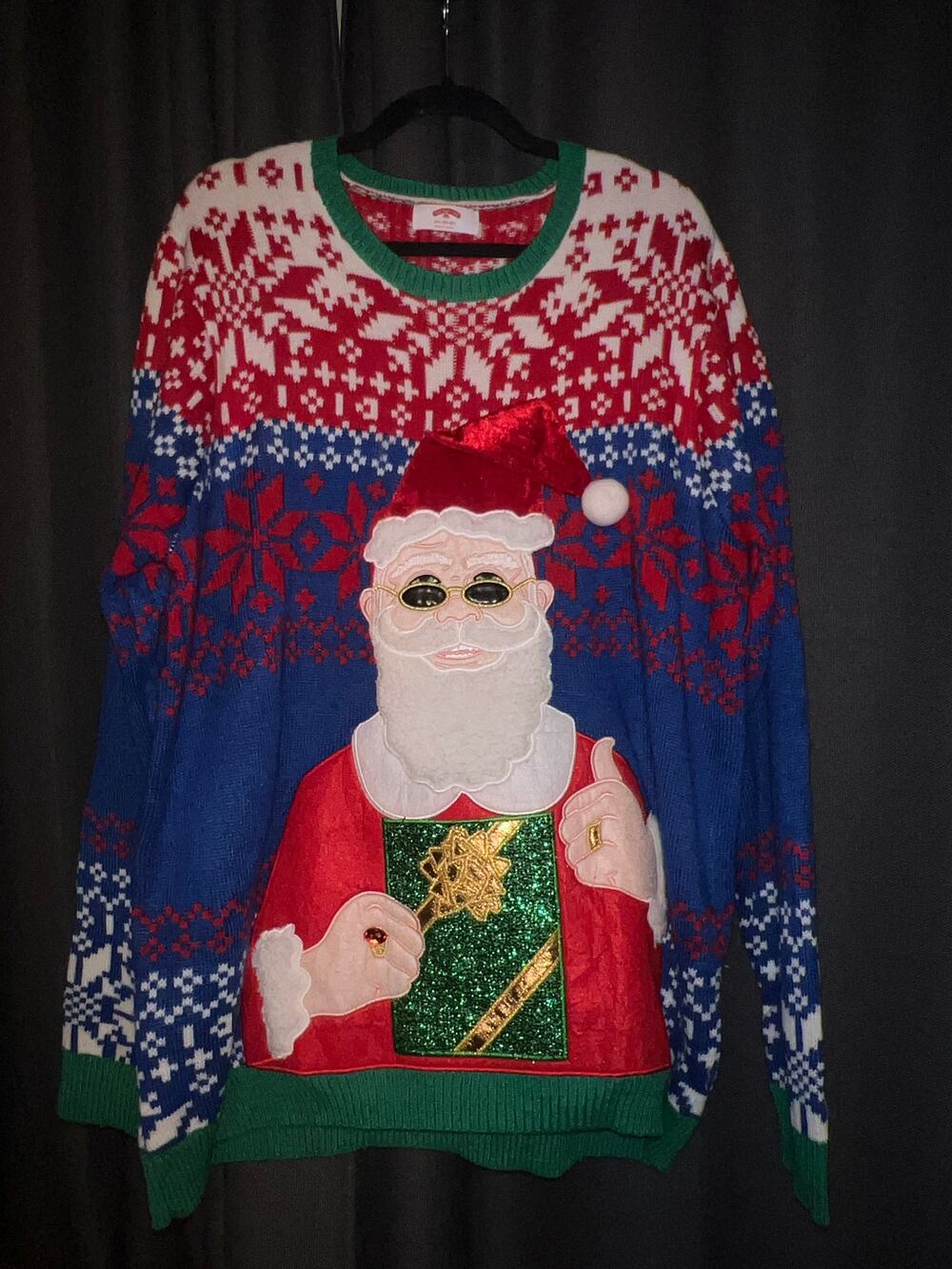 Ugly Christmas Sweater Xmas Size 2XL